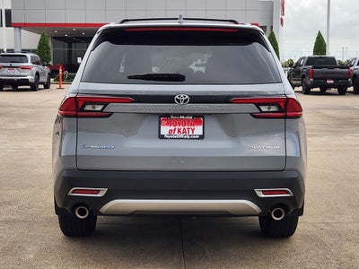 2026 Toyota Grand Highlander Hybrid MAX Platinum