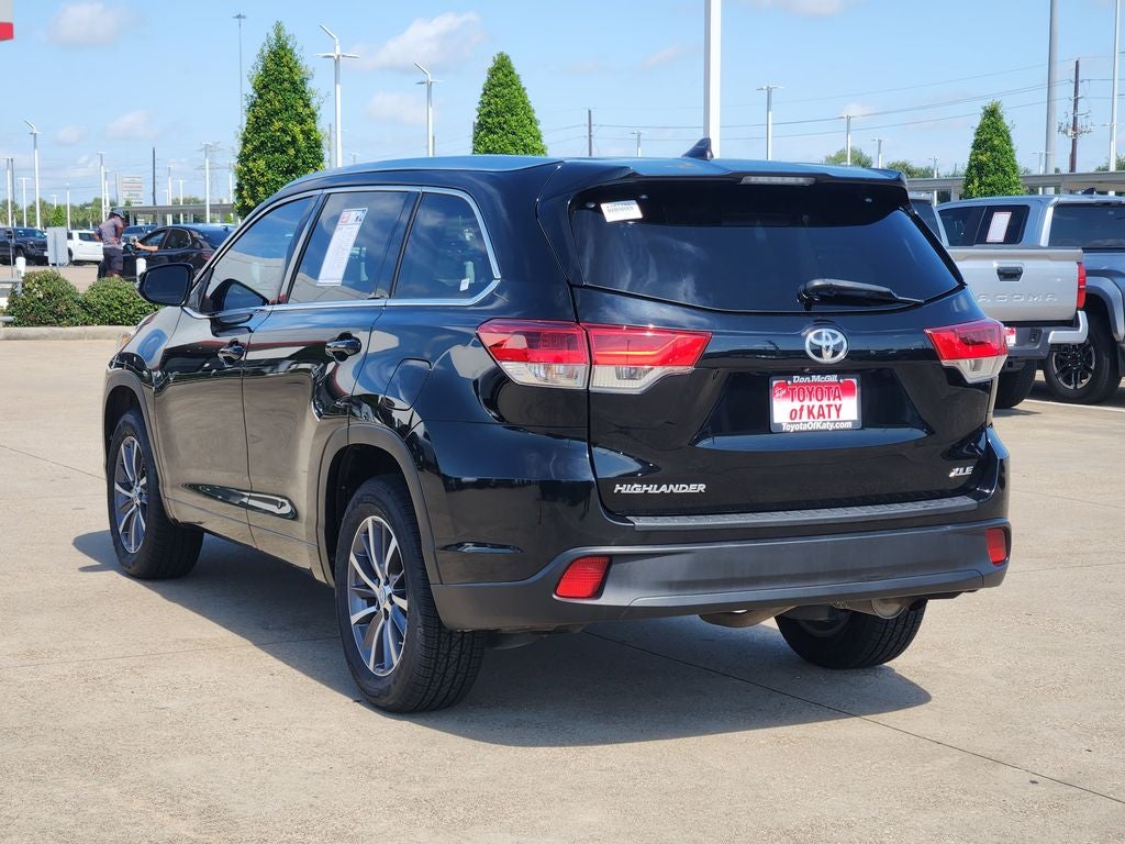 2018 Toyota HIGHLANDER XLE