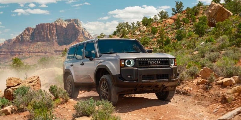 Grey 2025 Toyota Land Cruiser