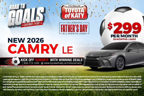 New 2026 Camry LE
